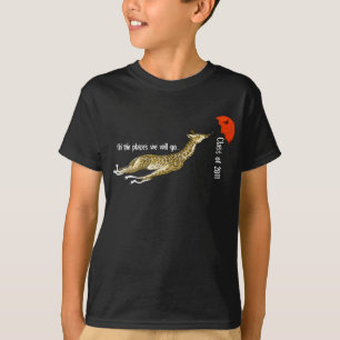 Classe de T-shirts à parapluie Whimsical Giraffe 2