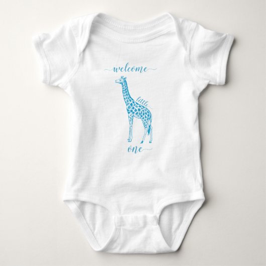 Classe de T-shirts Whimsical Giraffe Butterfly (Devant)
