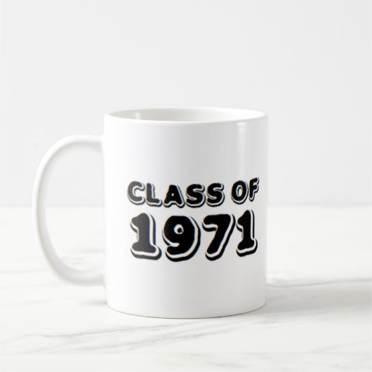 classe de tasse de café 1971 (Gauche)