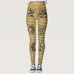 Classe de yoga Leggings tribaux africains