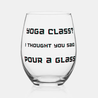 Classe de yoga Pour un verre Vin