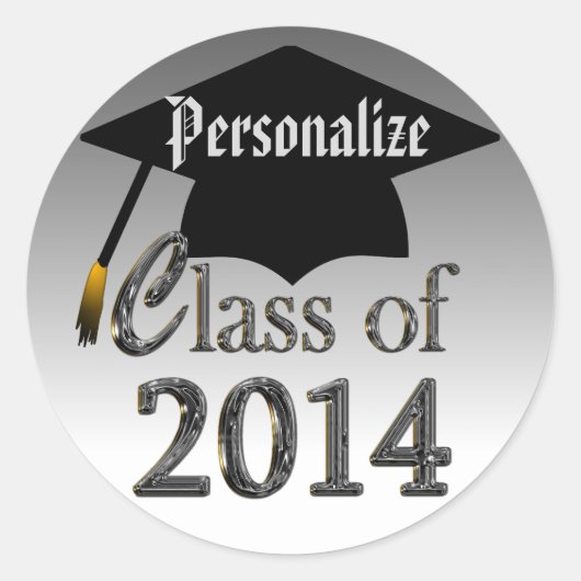 Classe Des Stickers Graduation 2014 (Devant)