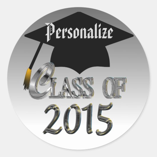 Classe Des Stickers Graduation 2015 (Devant)