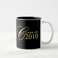 Classe des tasses 2010 de cadeau d'obtention du