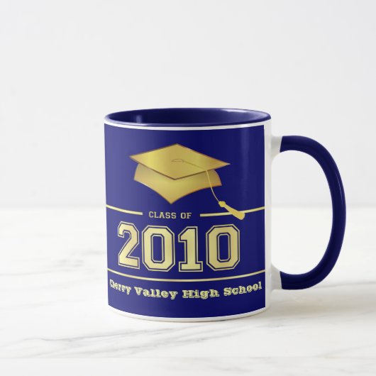 Classe d'obtention du diplôme de 2010 tasses - (Droite)