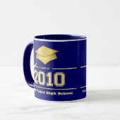Classe d'obtention du diplôme de 2010 tasses - (Devant gauche)