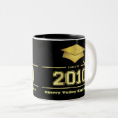 Classe d'obtention du diplôme de 2010 tasses - (Devant droit)