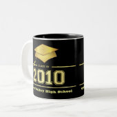 Classe d'obtention du diplôme de 2010 tasses - (Devant gauche)