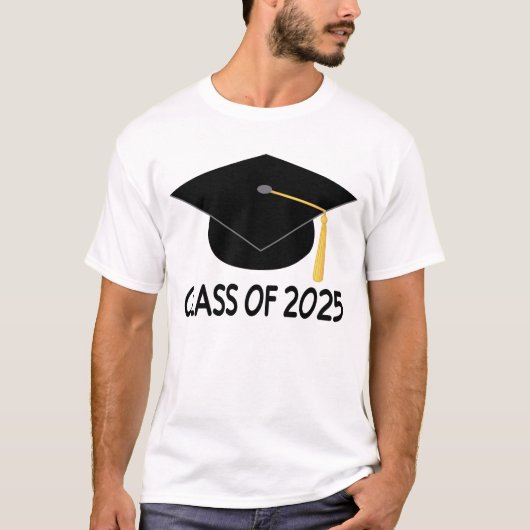 Classe d'obtention du diplôme du T-shirt 2025 (Devant)
