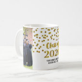 Classe d'or de 2020 Photo Graduation Mug (Devant gauche)