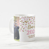 Classe d'or rose de 2024 Coffee Mug (Devant gauche)