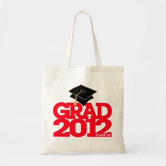 Classe du sac 2012 de rouge d'obtention du diplôme (Devant)