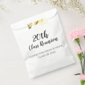 Classe école Réunion personnalisée Faveur Sacs 20e (Scellé)