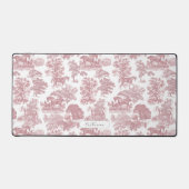 Classé élégant Soft Cheval Rose Toile avec nom (Recto)