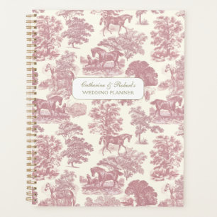 Classé élégant Soft Cheval Rose Toile avec nom