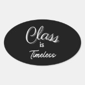 Classe est Sticker intemporel (Devant)