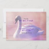 CLASSE ET IMPRÉVUE À 60 ANS INVITATION (Dos)