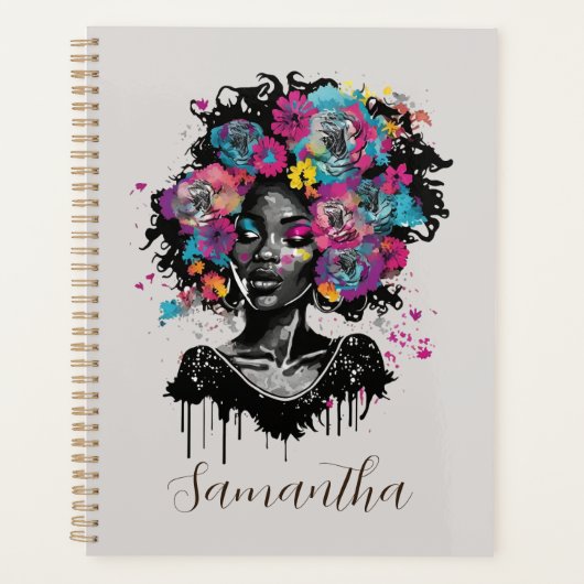 Classe Florale Afro Femme (Devant)