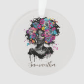 Classe Florale Afro Femme (devant)