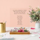 Classe Florale Bourgogne - Noms commémoratifs de R (Mariage)