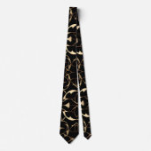 Classé Formal Black Boho Cravate Cravate élégant (Devant)
