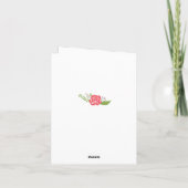 Classe frontière florale de Merci de graduation 20 (Dos)