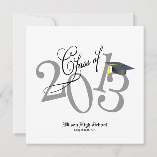 Classe géniale de 2013 invitations (Devant)