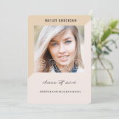 CLASSE GÉOMÉTRIQUE DE DIPLÔME 2016 Invitation (Debout devant)