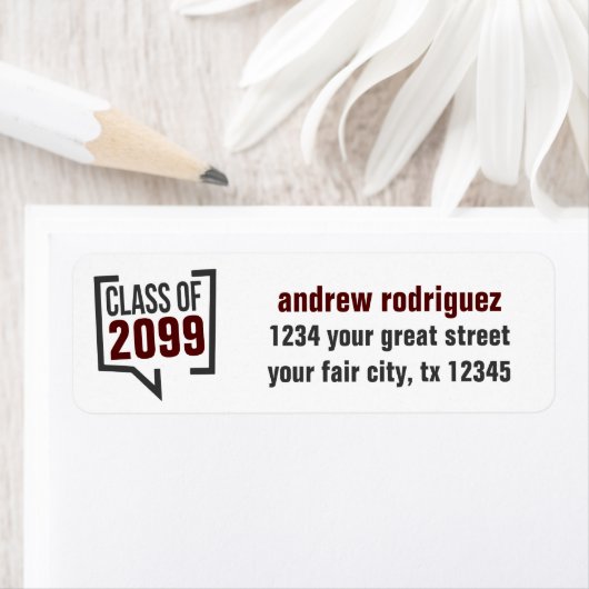 Classe Maroon Année Discours Étiquette (En situation)