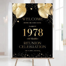 Classe moderne Affiche de bienvenue Réunion, Toute