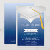 Classe moderne de 2014 Graduation Party Invitation (Devant / Derrière)