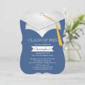 Classe moderne de 2014 Graduation Party Invitation (Debout devant)