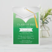 Classe moderne de 2014 Graduation Party Invitation (Debout devant)