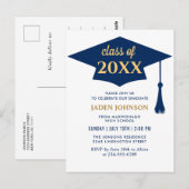Classe moderne de 2024 Graduation Party Invitation (Devant / Derrière)