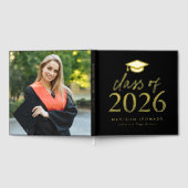 Classe moderne de 2025 Black Photo Graduation (Complet)