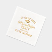 Classe moderne de 2025 Custom Graduation Party (Gauche)