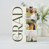 Classe moderne de 2025 Faire-part de diplôme (Debout devant)