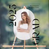 Classe moderne de 2025 Photo Graduation Welcome (Neutre)