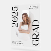 Classe moderne de 2025 Photo Graduation Welcome (Angle)