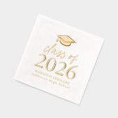 Classe moderne de 2025 Script Graduation (Gauche)