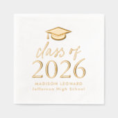 Classe moderne de 2025 Script Graduation (Recto)