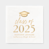 Classe moderne de 2025 Script Graduation (Recto)