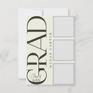 Classe moderne personnalisée de 2025 - Carte de Gr