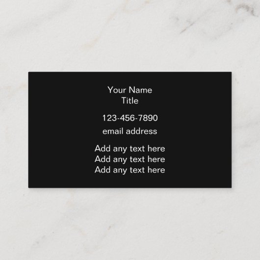 Classé Monogramme Carte de visite modifiable (Dos)