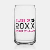 Classe noire rose de 2025 Custom Girl Graduation C (Recto)