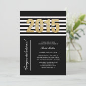 Classe par bandes de 2015 Graduation Invitation (Debout devant)