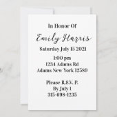 Classe photo de la carte de fin d'études 2023 (Dos)