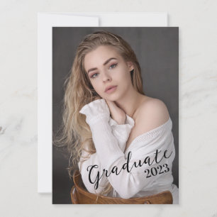 Classe photo de la carte de fin d'études 2023