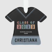 Classe Retro Personnalisée de 2023 Graduation Cute (dos)
