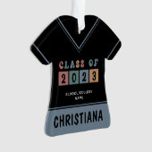 Classe Retro Personnalisée de 2023 Graduation Cute (devant)